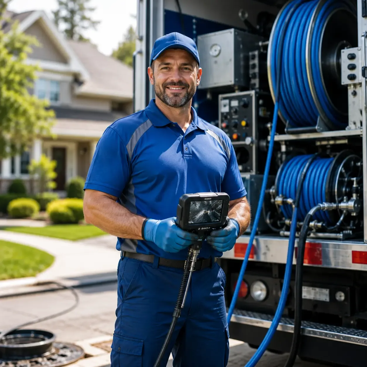 Local outdoor drain cleaning specialists in Scotrun, PA
